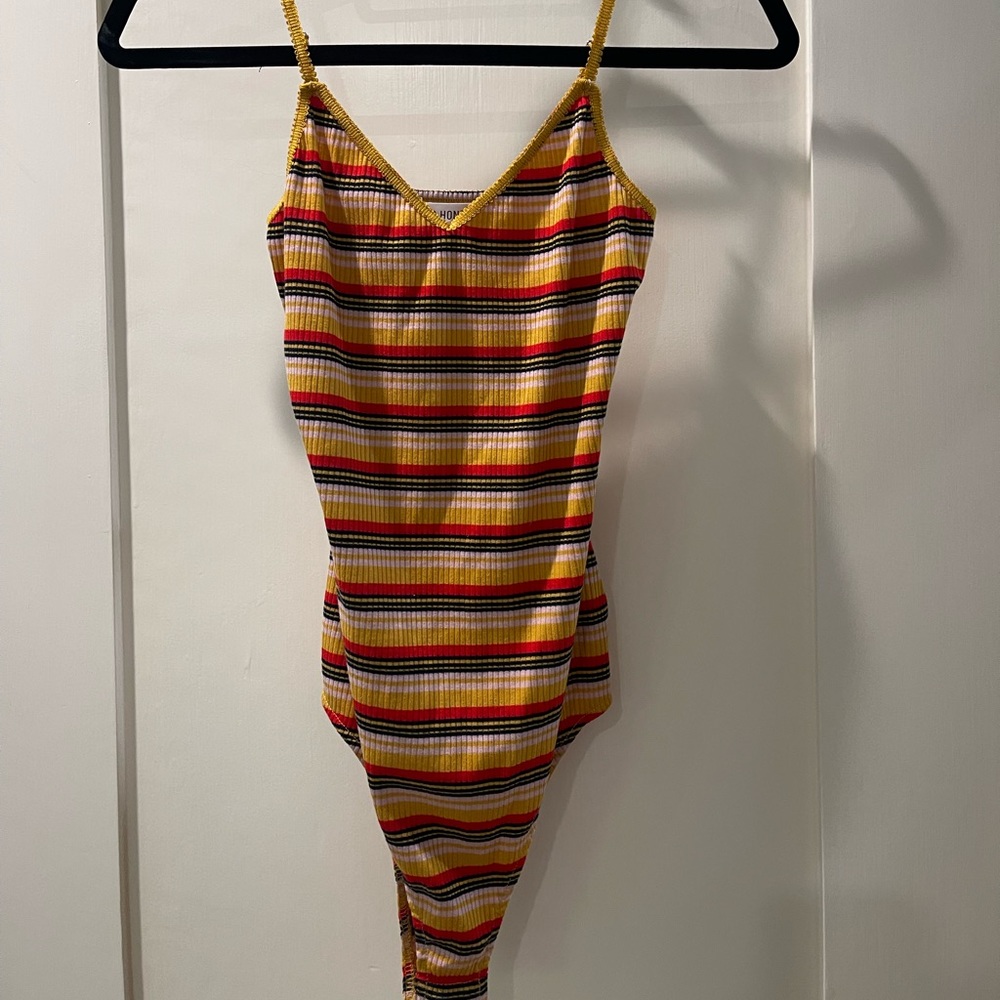 Multicolor bodysuit